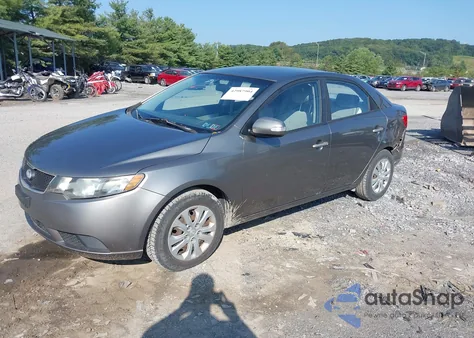 2010 Kia Forte Ex из США, поврежденный, VIN KNAFU4A2XA5097702